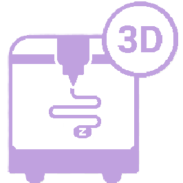 3D print coins icon